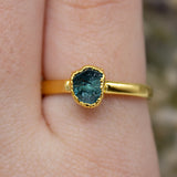 May | Apatite Stacking Ring in Gold Vermeil