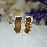 Imperial Topaz Double Ring in Sterling Silver