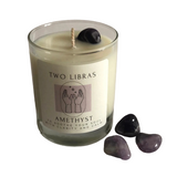 Amethyst Crystal Intention Candle
