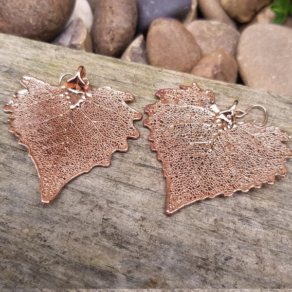 Cottonwood Rose Gold Plate Earrings