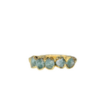March | Amazonite Ring in Gold Vermeil