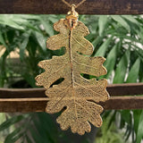 Oak Gold Plate Leaf