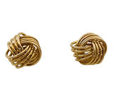 9ct Gold Knot Earrings