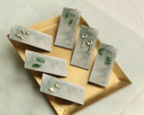 Silver Thorn Stud Earrings