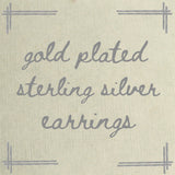 Pearl Marigold Flower Stud Earrings