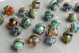 Pearl Silver Acorn Necklace