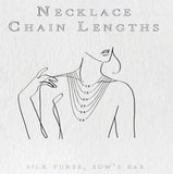 Pearl Silver Acorn Necklace