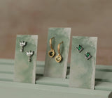 Statement Moon Studs