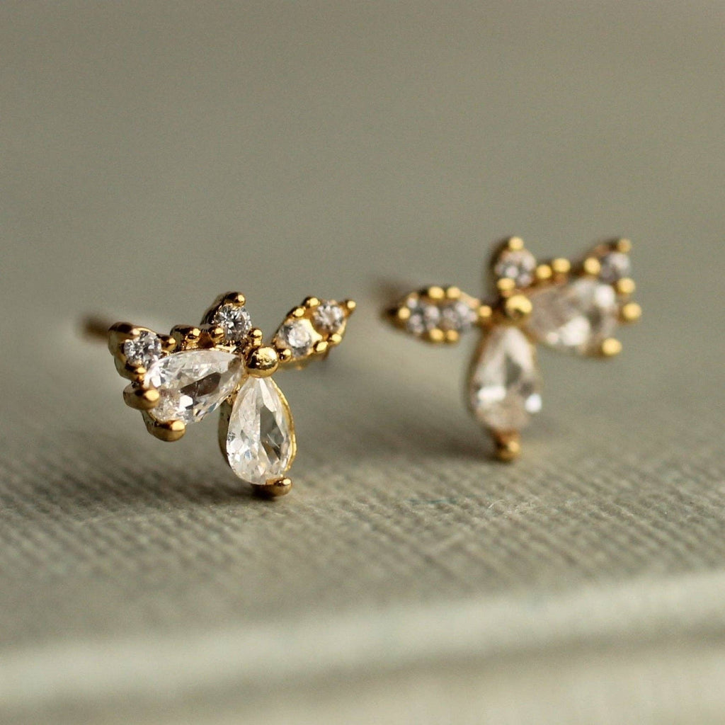 Jewel Bee Studs
