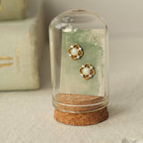 Victorian Opal Stud Earrings