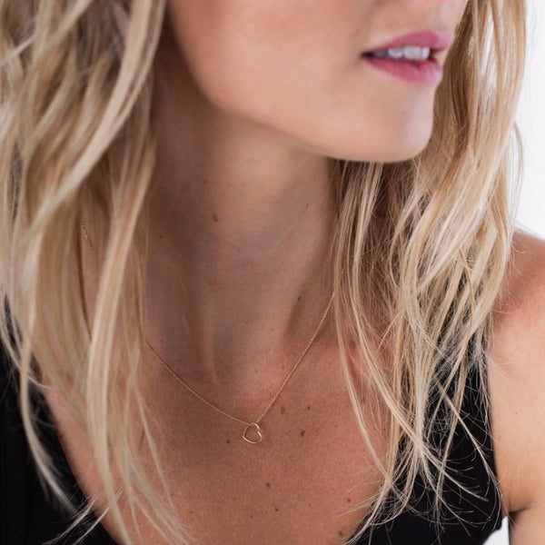 Gold Heart Necklace