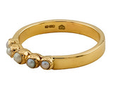 9ct Gold Pearl Ring, Size N