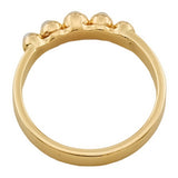 9ct Gold Pearl Ring, Size N