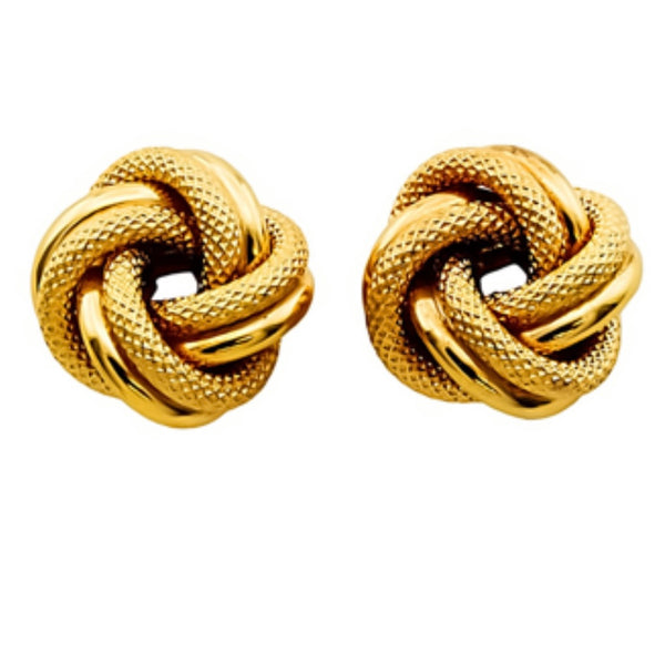Solid Gold Earrings