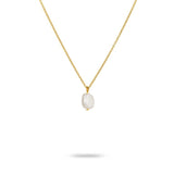 Gold Pearl Necklace