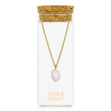 Gold Pearl Necklace
