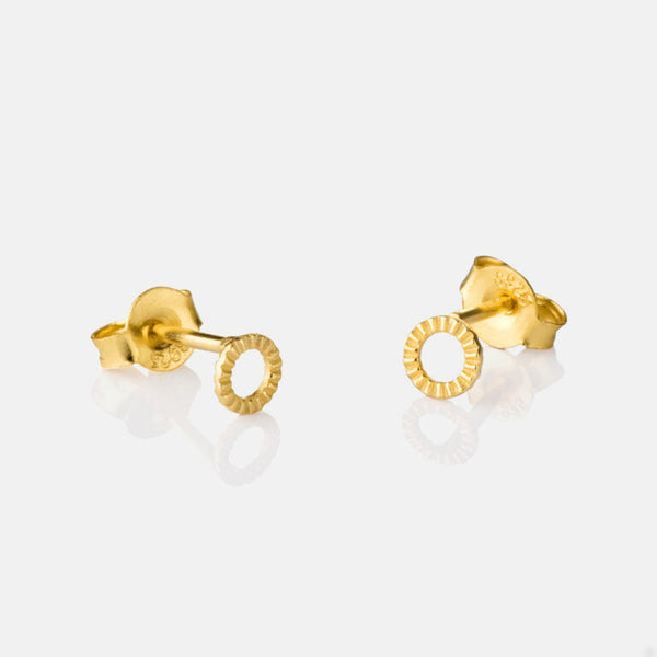 Gold Mini Madrid Studs