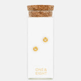 Gold Mini Madrid Studs