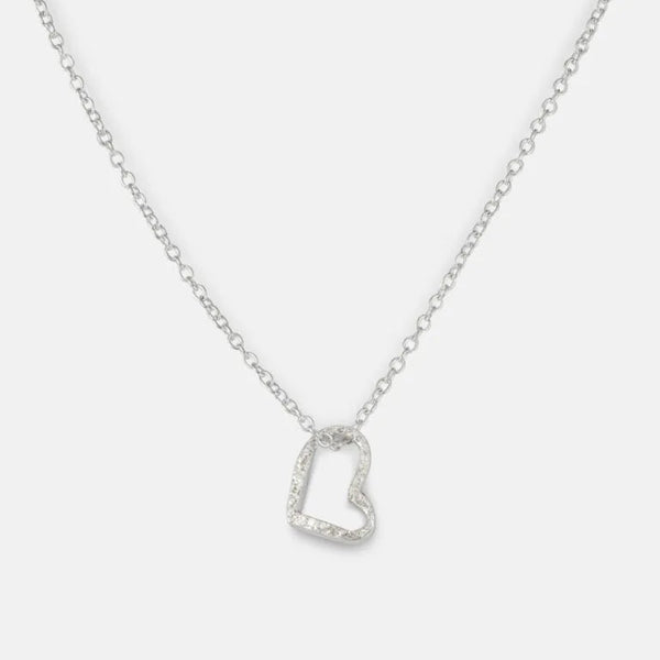 Silver Cupid Necklace