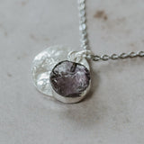 Silver Amethyst Necklace