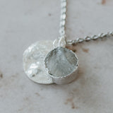 Silver Moonstone Necklace