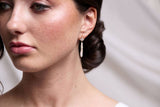 Freshwater Pearl Baton Drop Earrings