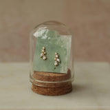 Fairy Wing Tiny Petal Leaf Stud Earrings
