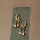 Statement Moon Studs