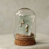 Japanese Petal Gold Vermeil Earrings