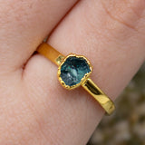 May | Apatite Stacking Ring in Gold Vermeil