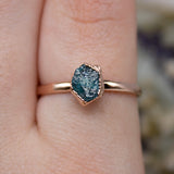 May | Apatite Stacking Ring in Rose Gold Vermeil