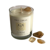 Citrine Crystal Intention Candle
