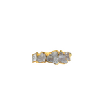 April |Quartz Ring in Gold Vermeil