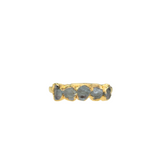 March | Aquamarine Ring in Gold Vermeil